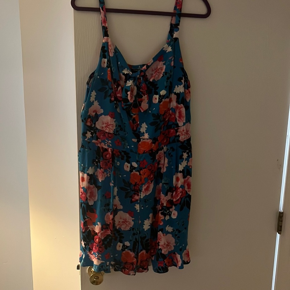 Torrid size 2 floral romper